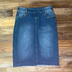Jean skirt